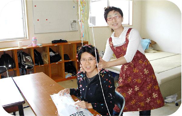 1. 利用者に寄り添い、一緒に職員も楽しむ